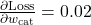 \frac{\partial \text{Loss}}{\partial w_{\text{cat}}} = 0.02